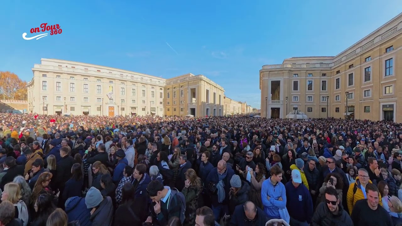 Rim: Od Palače pravde do Vatikana | Angelus s Papom na Trgu sv. Petra 🇻🇦🇮🇹