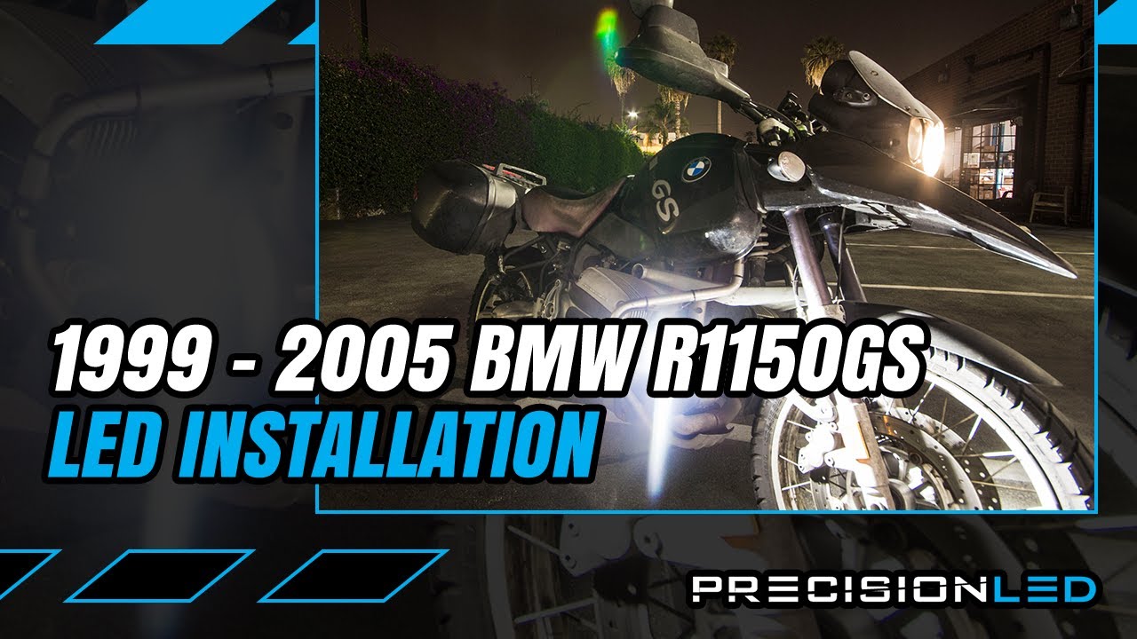 BMW R1150GS LED Pod Light + Automotive Relay - How to Install - 1st Gen. (1999-2005)