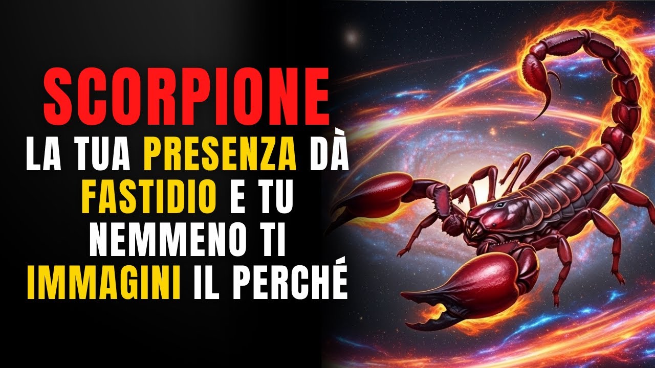 Scorpione ♏11 SEGNI che la tua ENERGIA è così POTENTE da suscitare INVIDIA, PAURA e FASCINO...