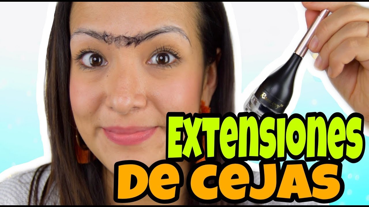 PROBANDO EXTENSIONES DE CEJAS (PRODUCTO ASIATICO)