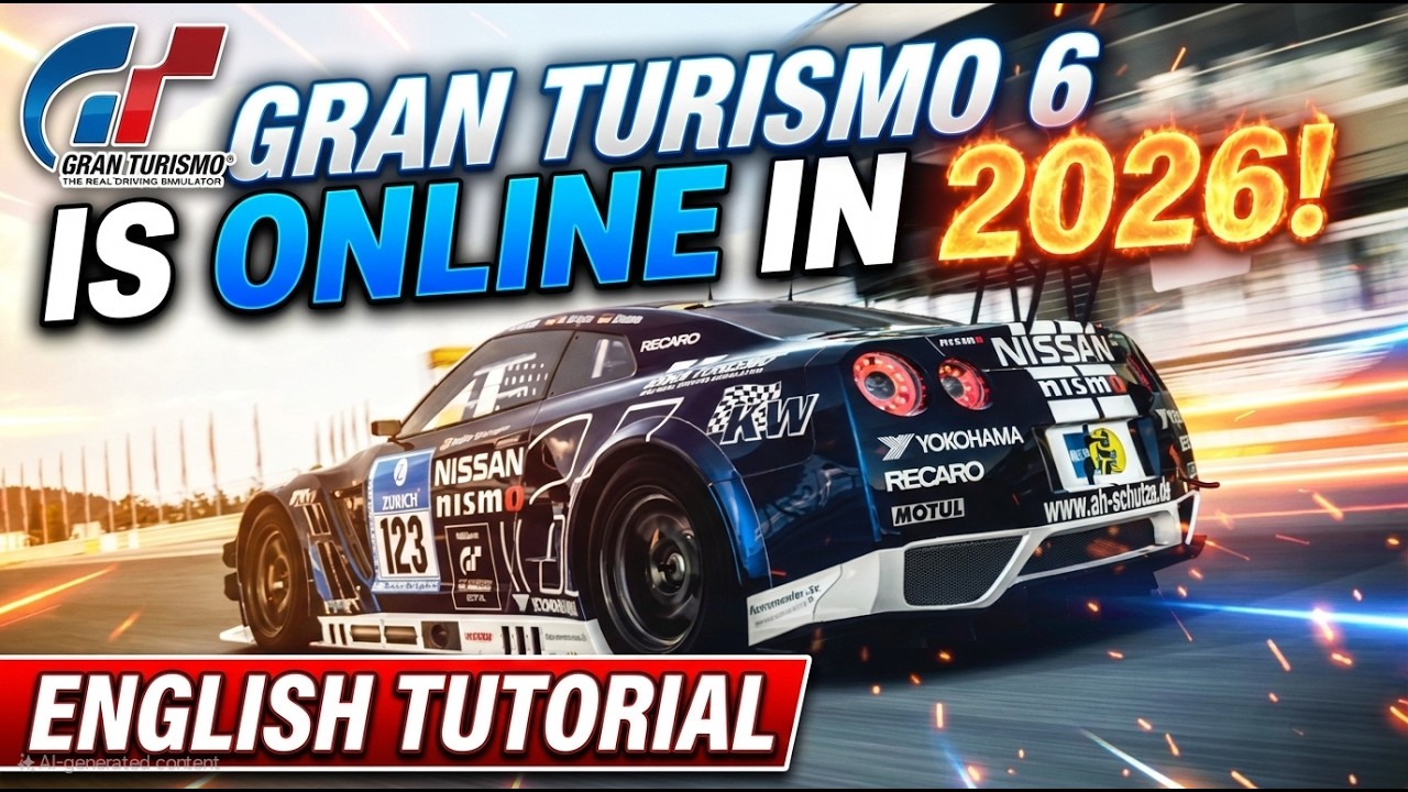 How to Install Gran Turismo 6 Online Revival Multiplayer Mod English Tutorial Guide 2026 (PS3)