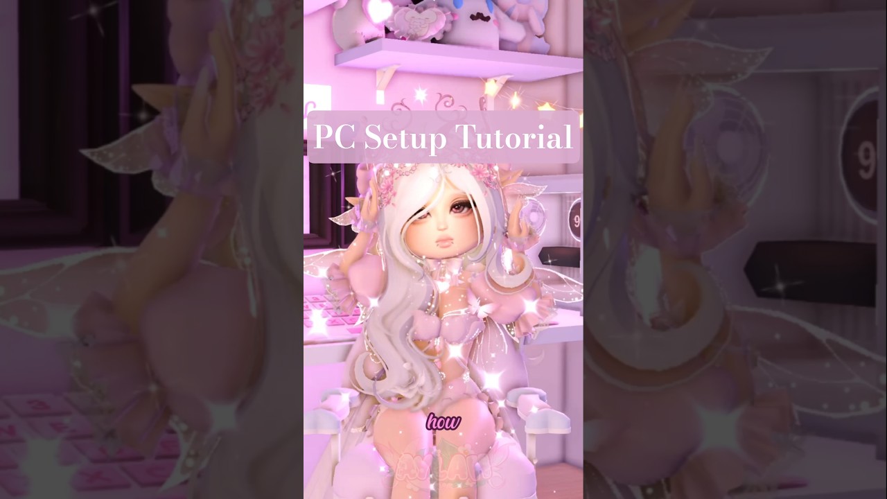 ✨️PC Setup Tutorial in Royale High Dorms✨️ #royalehigh #royalehighroblox #roblox