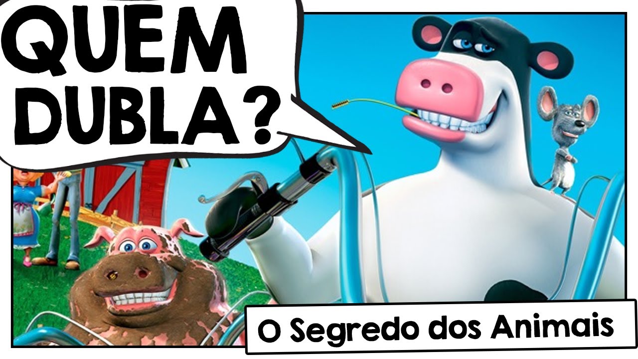 CONHEÇA OS DUBLADORES DE O SEGREDO DOS ANIMAIS