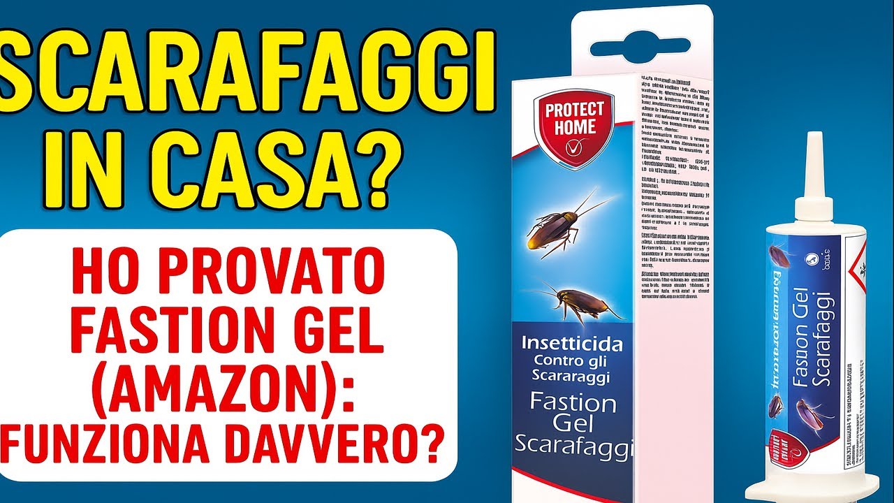 Scarafaggi in casa? Ho provato Fastion Gel (Amazon): funziona davvero?