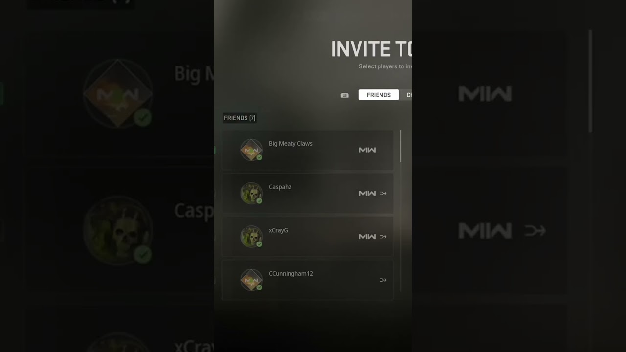 Invite friend fix/ Work around (MW2) #mw2 #invite #fix