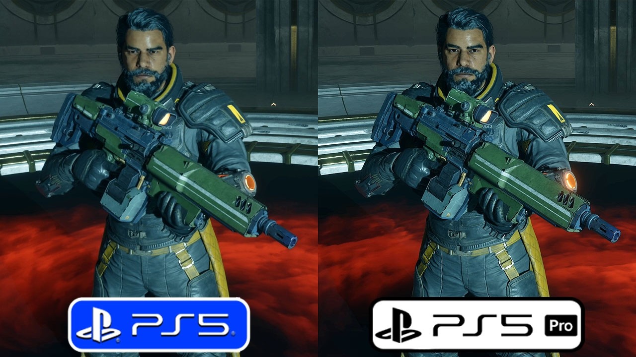 SAROS - PS5 vs PS5 PRO Graphics & Frame Rate Comparison