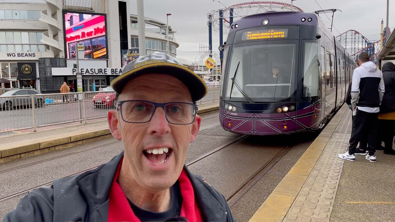 Blackpool Tram Ride: Pleasure Beach to Norbreck Castle