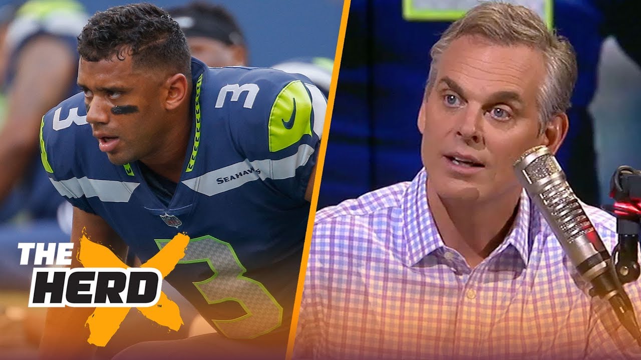 Colin Cowherd on Seattle 'owing' Russ, Brees talking about Mayfield's future | NFL | THE HERD