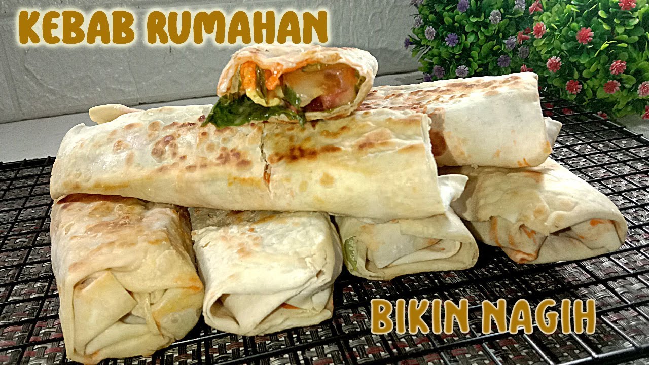 BUAT INI DI RUMAH SEMUA DOYAN - KEBAB RUMAHAN BISA DI FROZENKAN