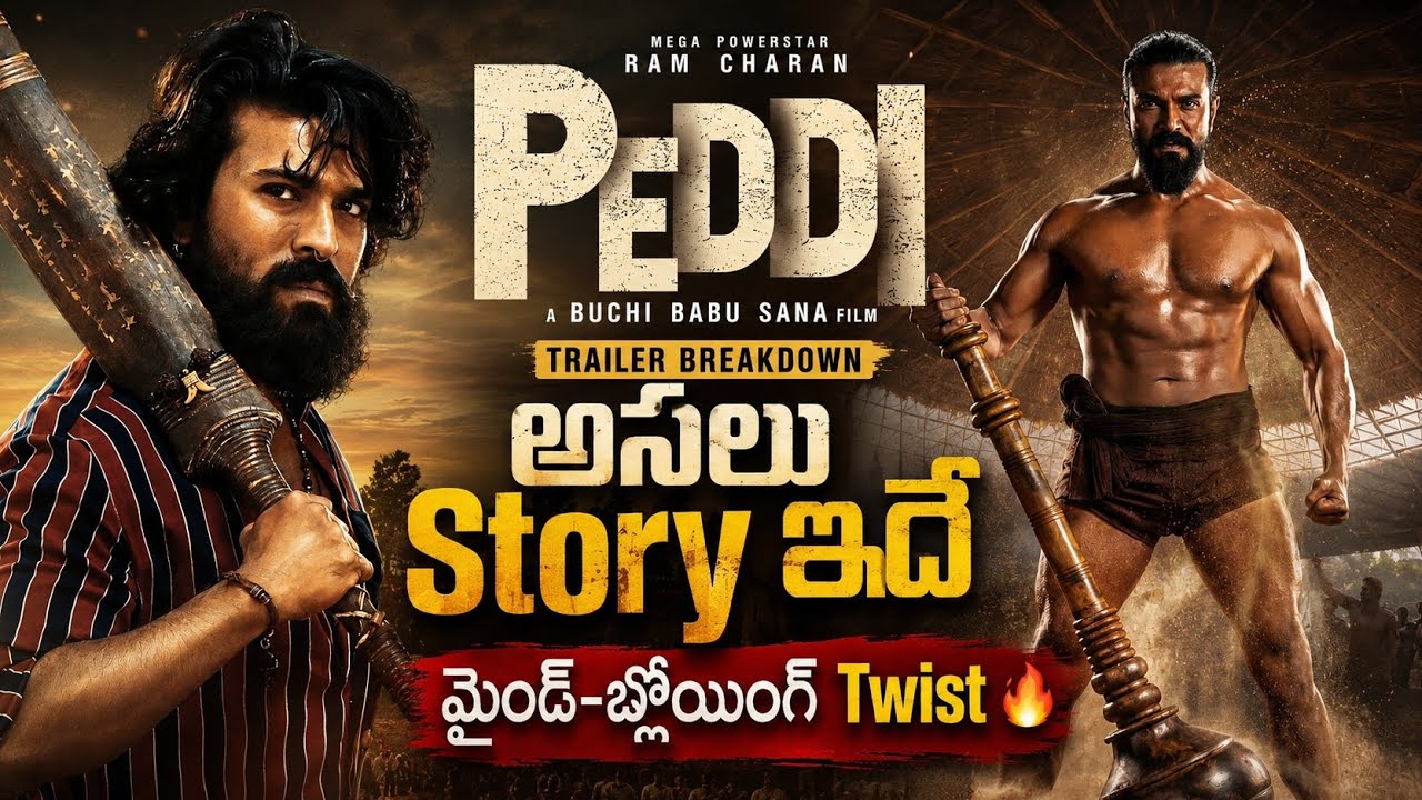 Peddi Movie Story Explained | Peddi Movie Story | Peddi Trailer Breakdown | Ram Charan | Devudu Babu