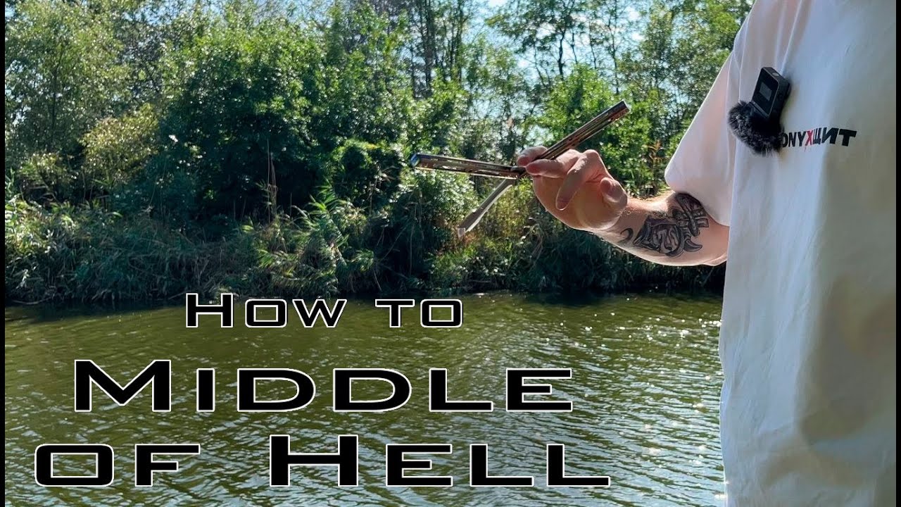 Middle of Hell (MoH) - How to Learn a Complex Butterfly Knife Trick | How to Middle of Hell on Ba...