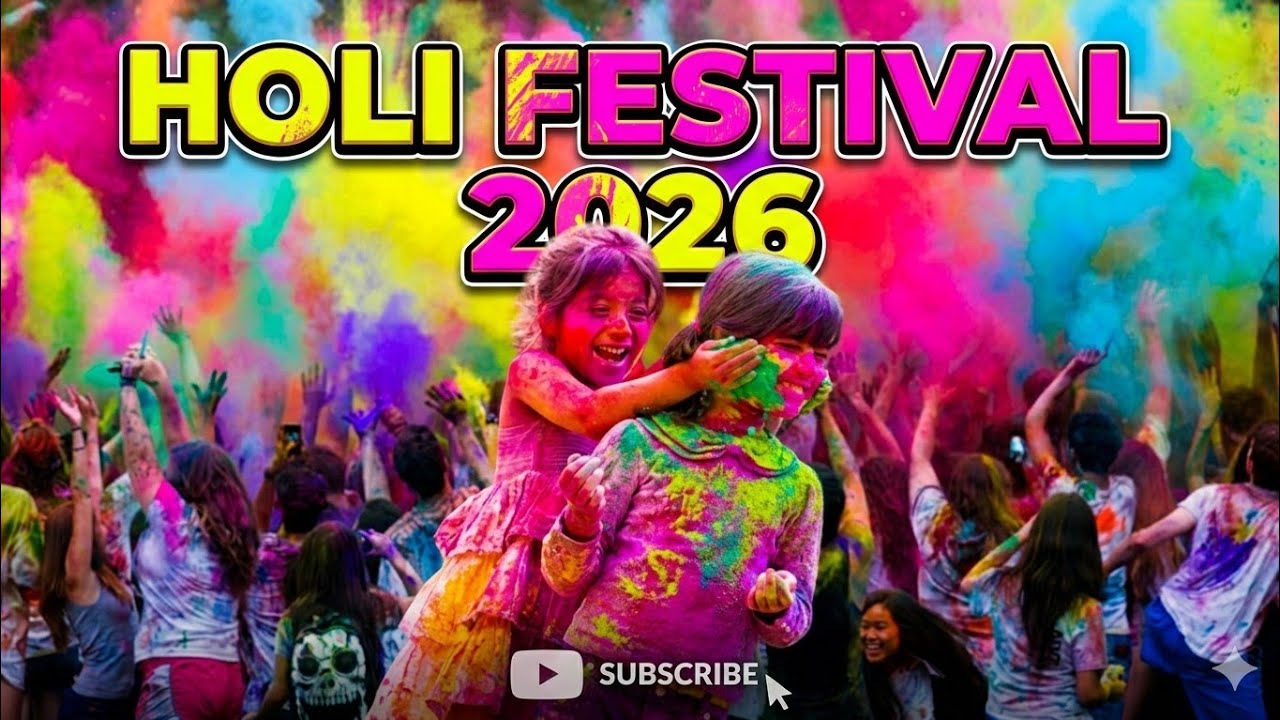 Holi Festival 2026 l Holi Festival Vadodara l Happy Holi l Celebrating  Color Joy and Safety l Vlog 