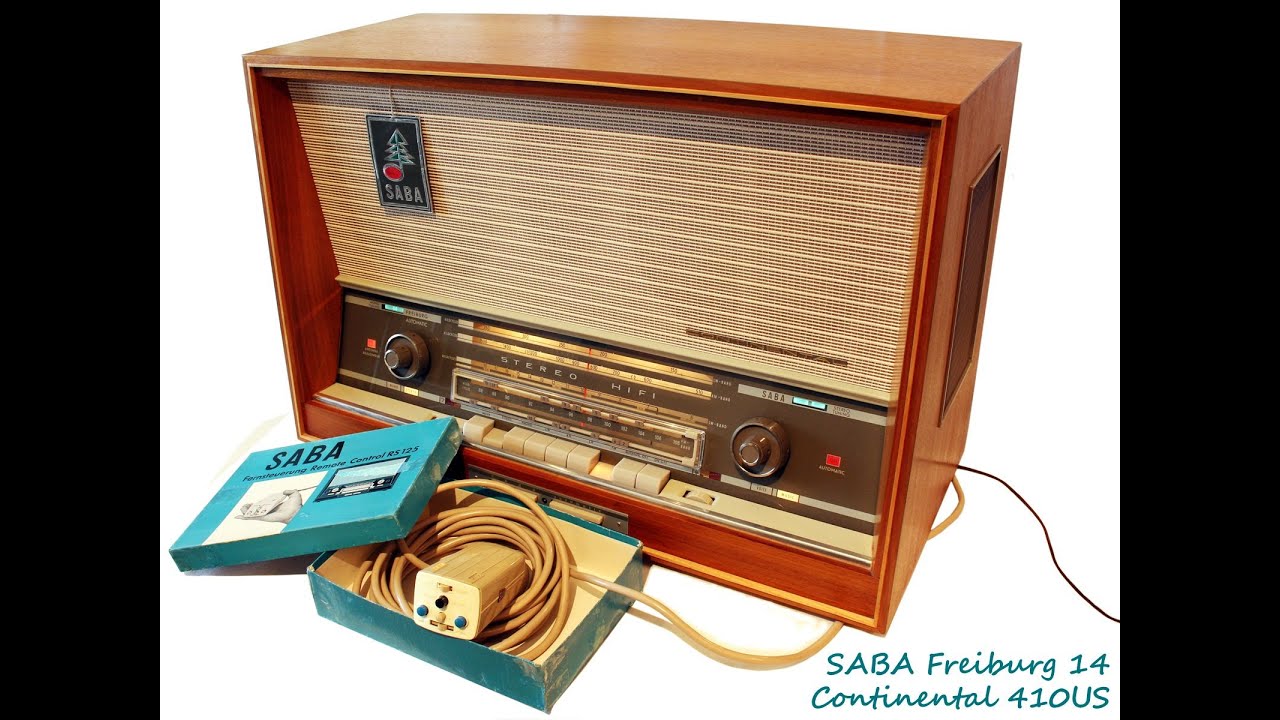 1963 Saba Radio Automatic Freiburg 14 Continental 410US, No.2