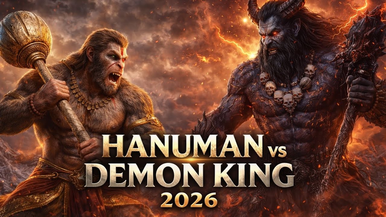 HANUMAN vs DEMON KING (2026) — The Final Battle 🐒👌👿