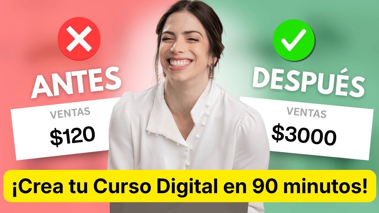Cómo Crear un Curso Digital en 90 Minutos en 2026 | Masterclass Completa + Plantillas y Paso a Paso