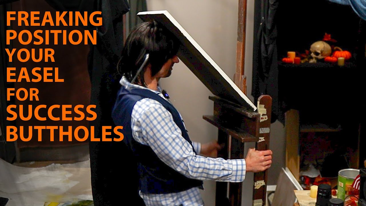 How to Set Up Easel for a Stupid Sight Size Still Life - For Morons(You)