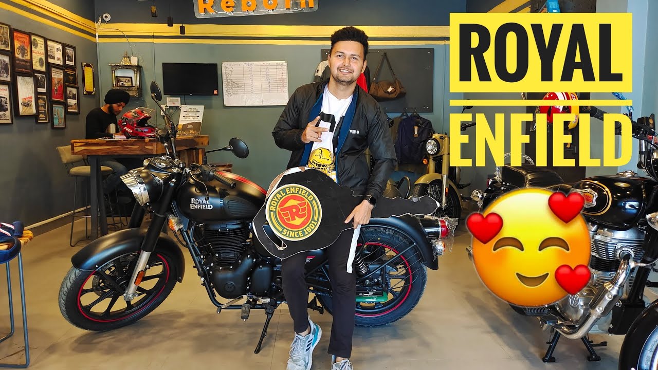 BOOKED 🥰 ROYAL ENFIELD 350 CLASSIC 🖤 || Vishal Kandari Vlogs.