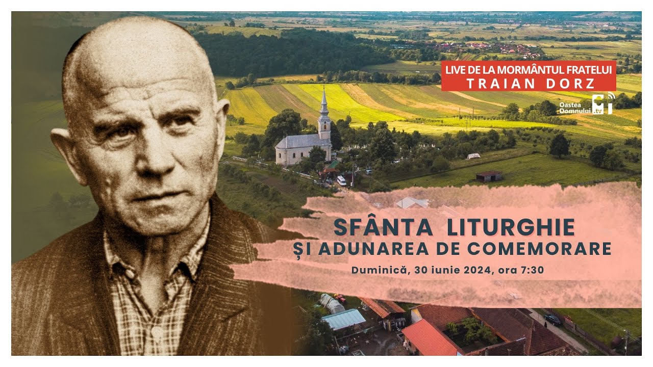 Sfânta Liturghie și Adunarea de Comemorare a fratelui Traian Dorz - Mizieș, 30 iunie 2024