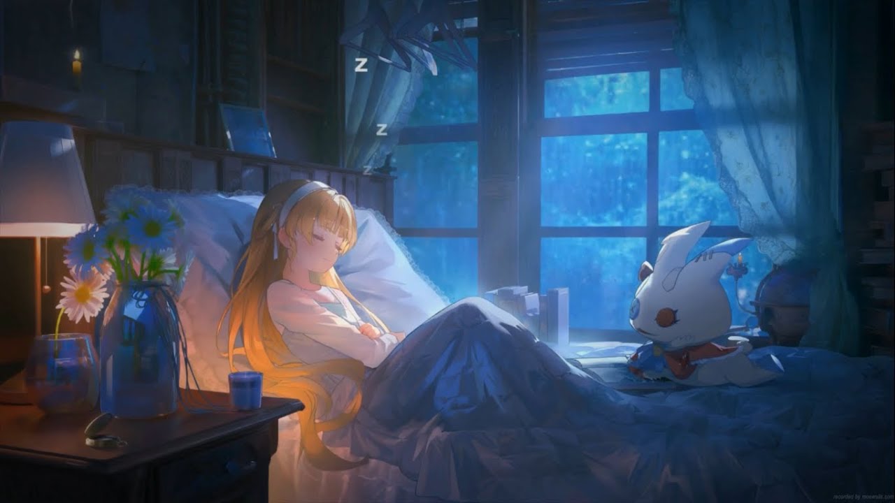 After Midnight Rain 🌧️ | Soft Rain Sounds for Deep Sleep & Calm