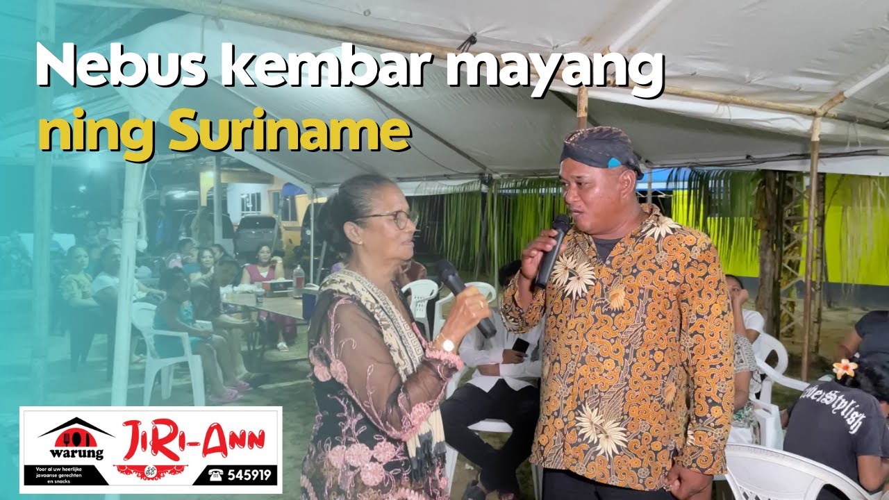 🇸🇷🇮🇩 Kembarmayang jawa Suriname, cara nggawe lan nebus.