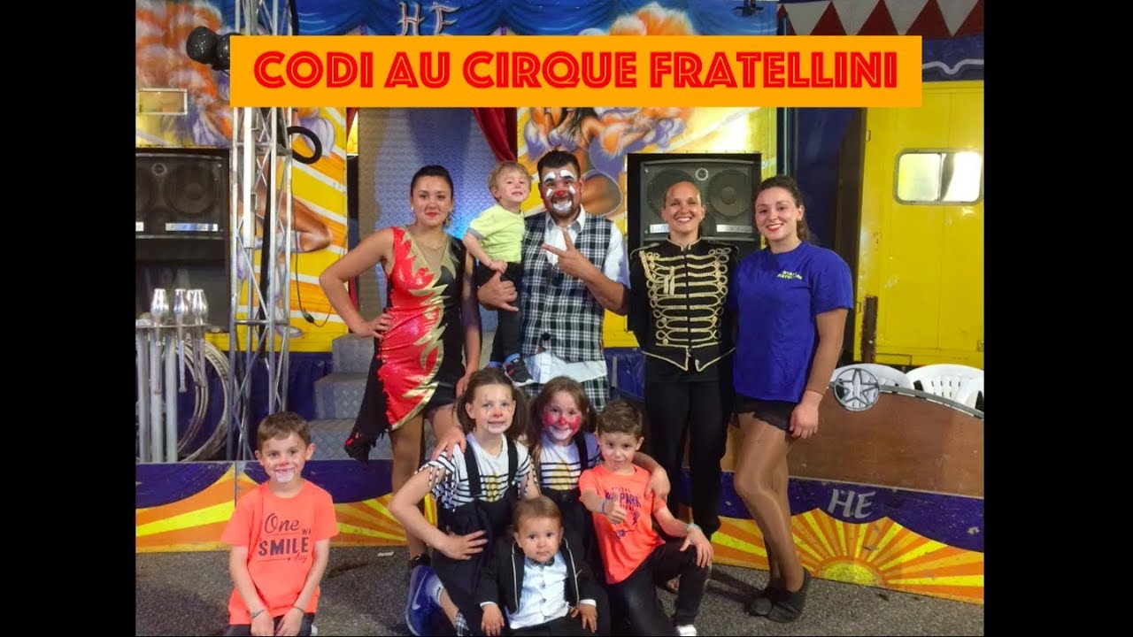 Codi au cirque Fratellini 😀 Spiderman, minions, clown... 🤣