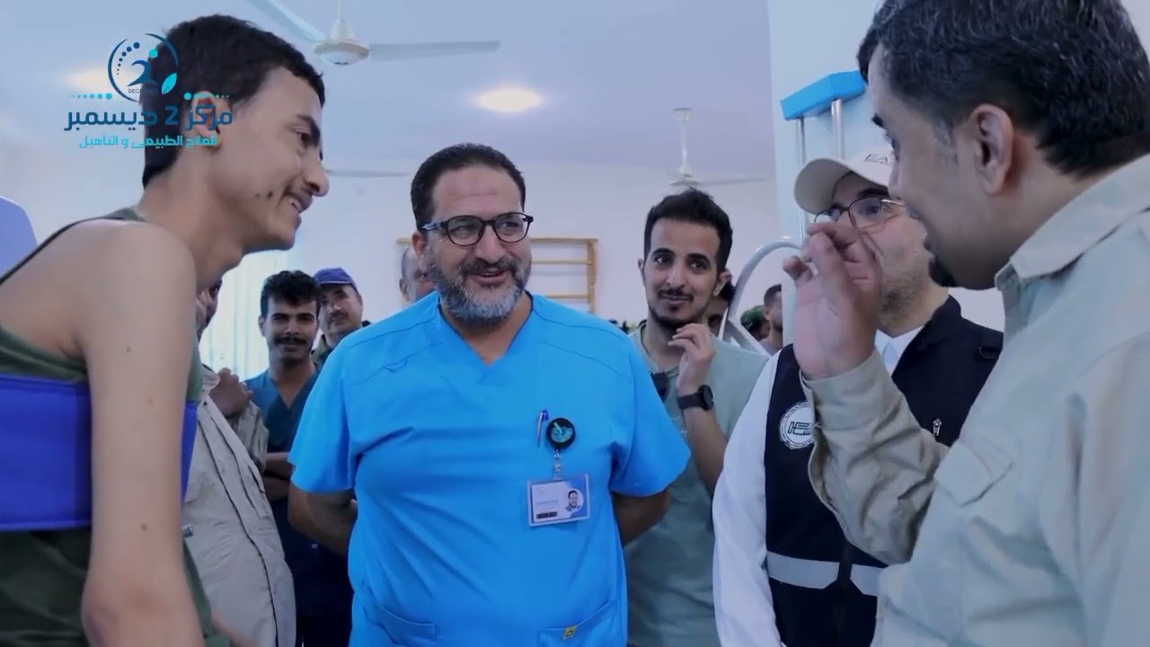 من الغيبوبة إلى أولى خطوات الأمل محمد عبدالرقيب سنة ثالثة طب بشري أصيب بالتهاب سحائي 