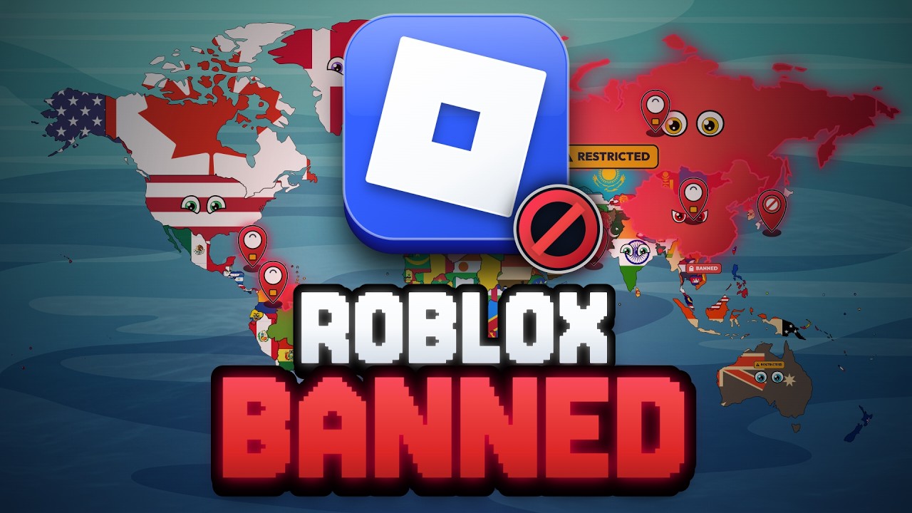 Where in the World is Roblox BANNED? (2026 Map) 🔒🚫