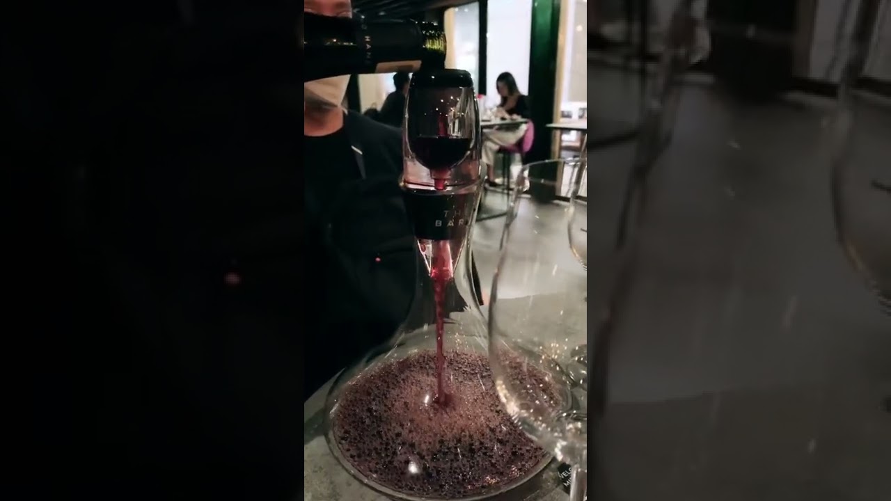 Premium Wine Decanter with Built-in Aerator Pourer. 🍷
