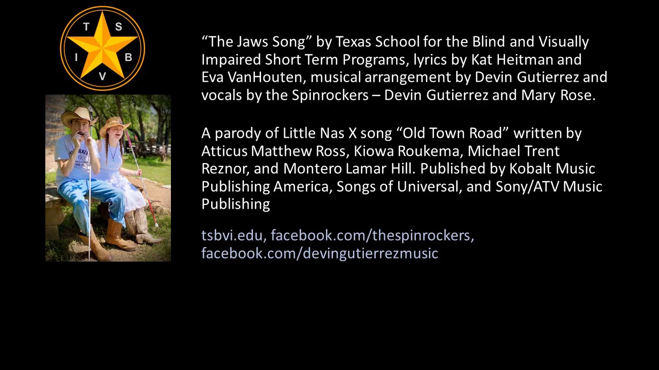 Texas school for the blind and visually impairment okulu öğrencileri Jaws ekran okuma müziği