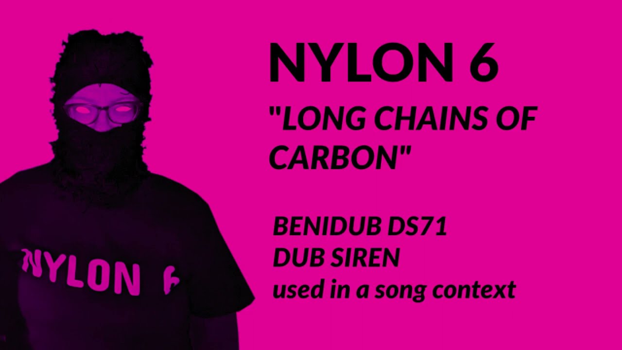 Benidub DS71 Dub Siren used in a song context (Nylon 6 