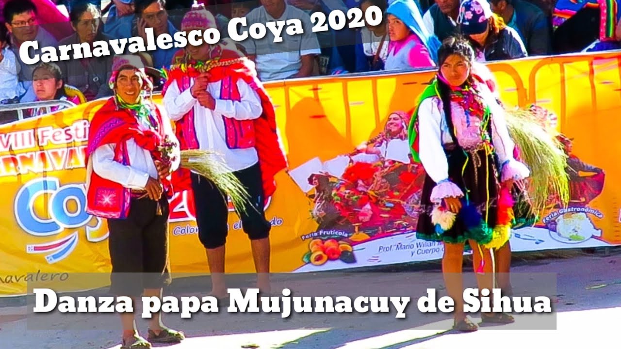Carnavalesco Coya 2020,Danza Papa Mujunacúy de Comunidad Sihua