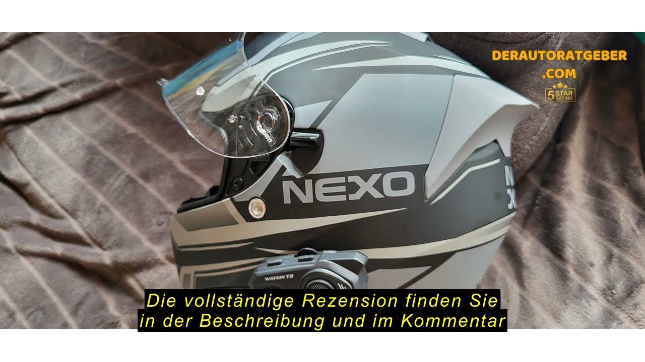 Produktbewertung WAYXIN X2 Motorrad Intercom, Integriertem Intercom System, Motorrad Bluetooth Heads