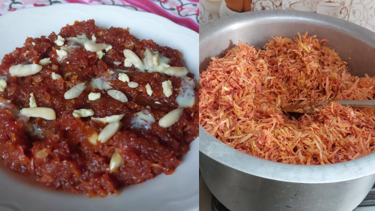 Gajar ka Halwa...#gajarkahalwa #hyderabadifood #seasonalfood ...healthy halwa