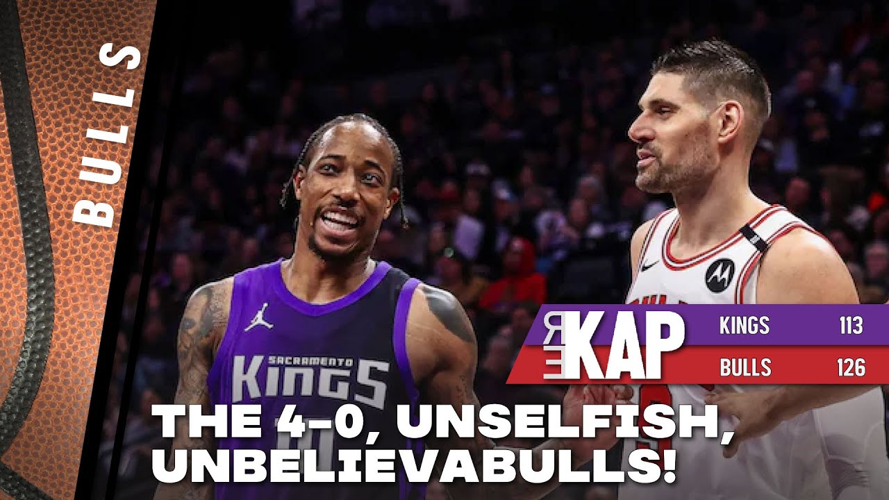 ОБЗОР: 🏀 «Чикаго Буллз» обыграли «Сакраменто Кингз» со счётом 126:113. «4:0, бескорыстные, неверо...
