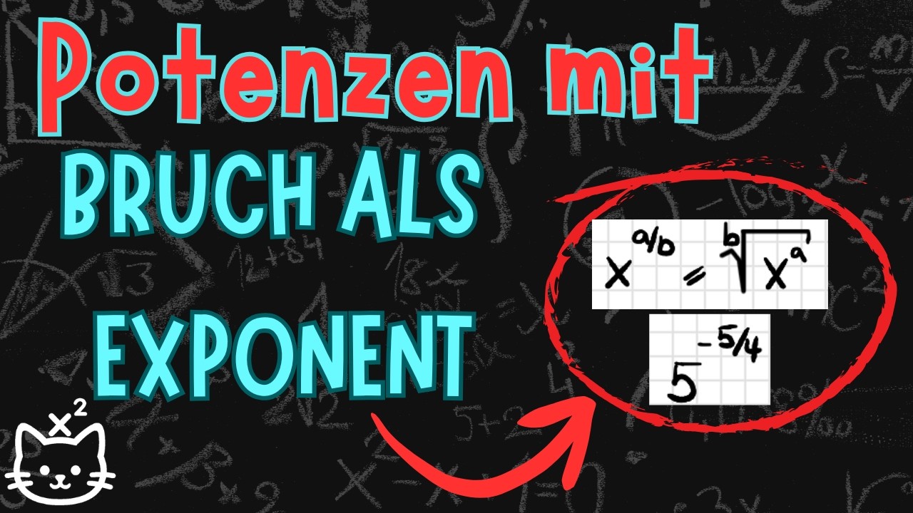 Potenzen mit gebrochen rationalen Exponenten • Mathe einfach erklärt