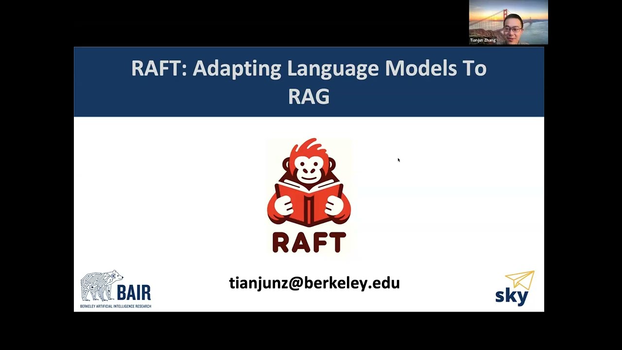 LlamaIndex Webinar: Retrieval-Augmented Fine-Tuning (RAFT)