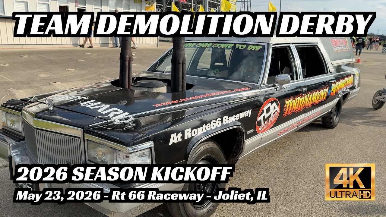 🔥 4 БЕЗУМНЫХ ГОНКИ 🔥 СТАРТ СЕЗОНА 2026 TEAM DEMOLITION DERBY