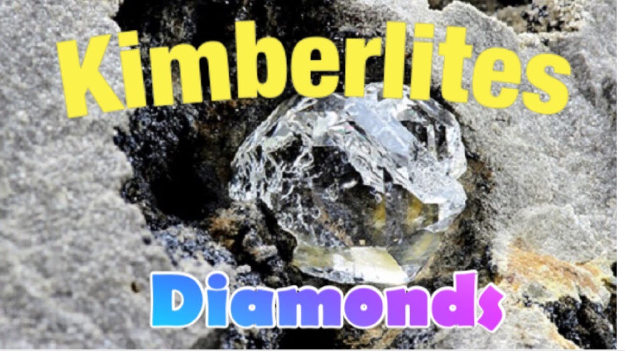 Kimberlites, Rare Colorado Specimens! Diamond's, Garnets in the Ruff!