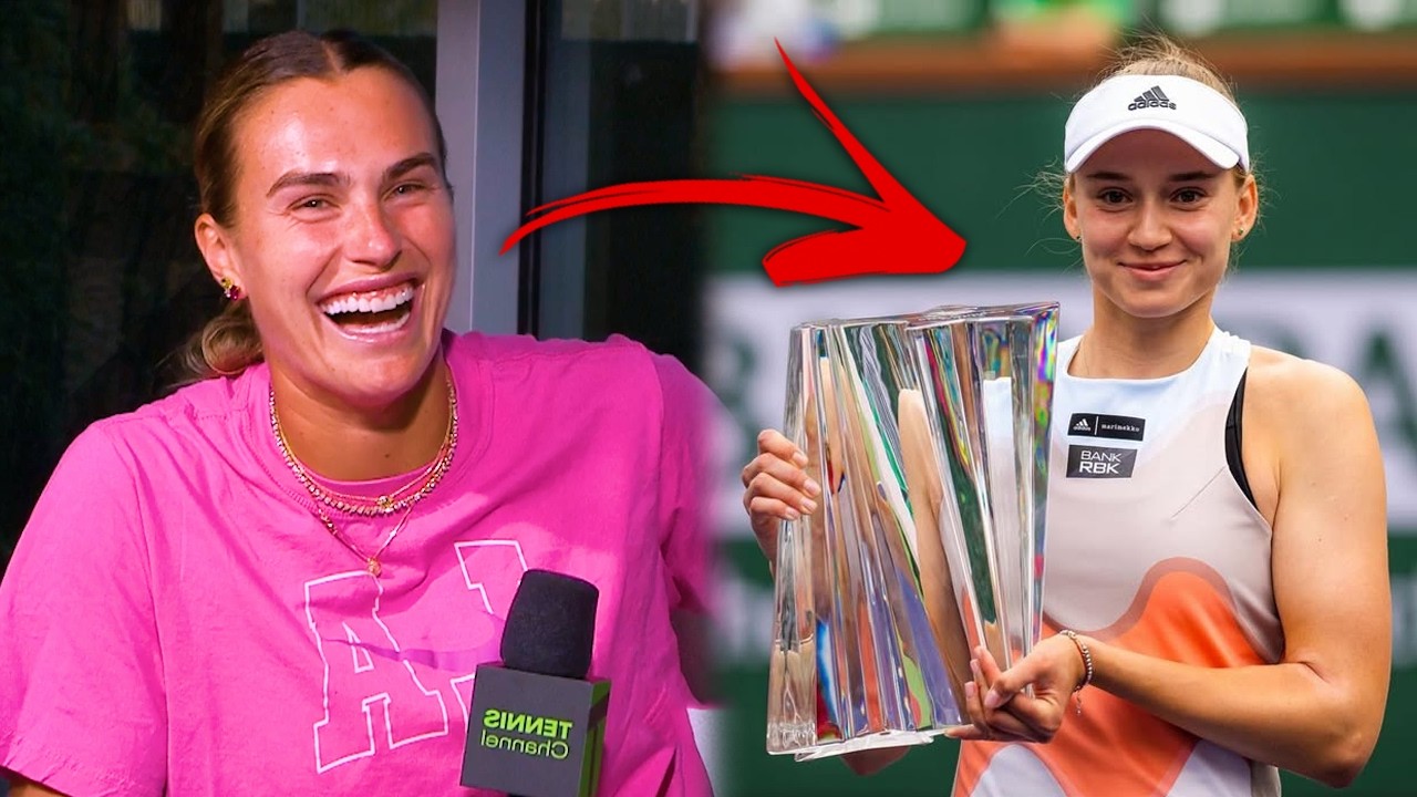 Aryna Sabalenka Full Studio Talk & Reaction after Beating Noskova