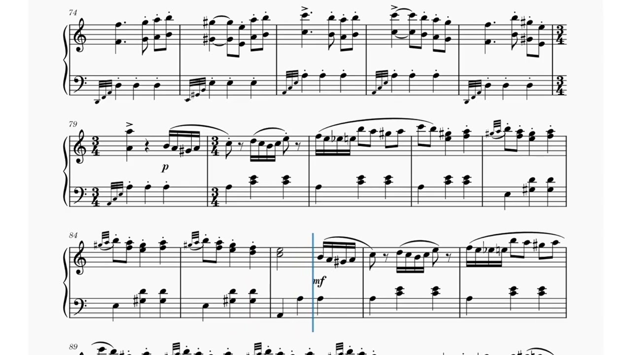 Mozart Turkish March MINOR