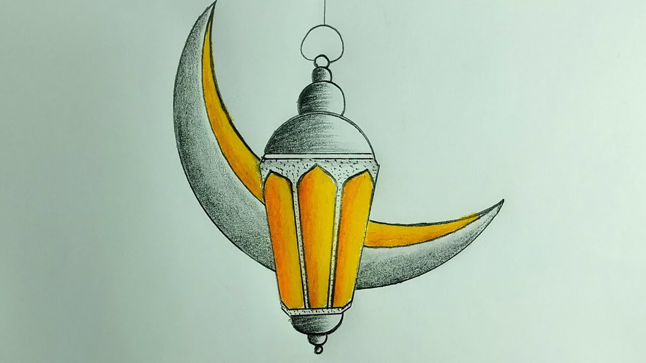 How to draw Ramadan mubarak/Ramadan mubarak drawing easy/Ramadan mubarak drawing for Muslim 