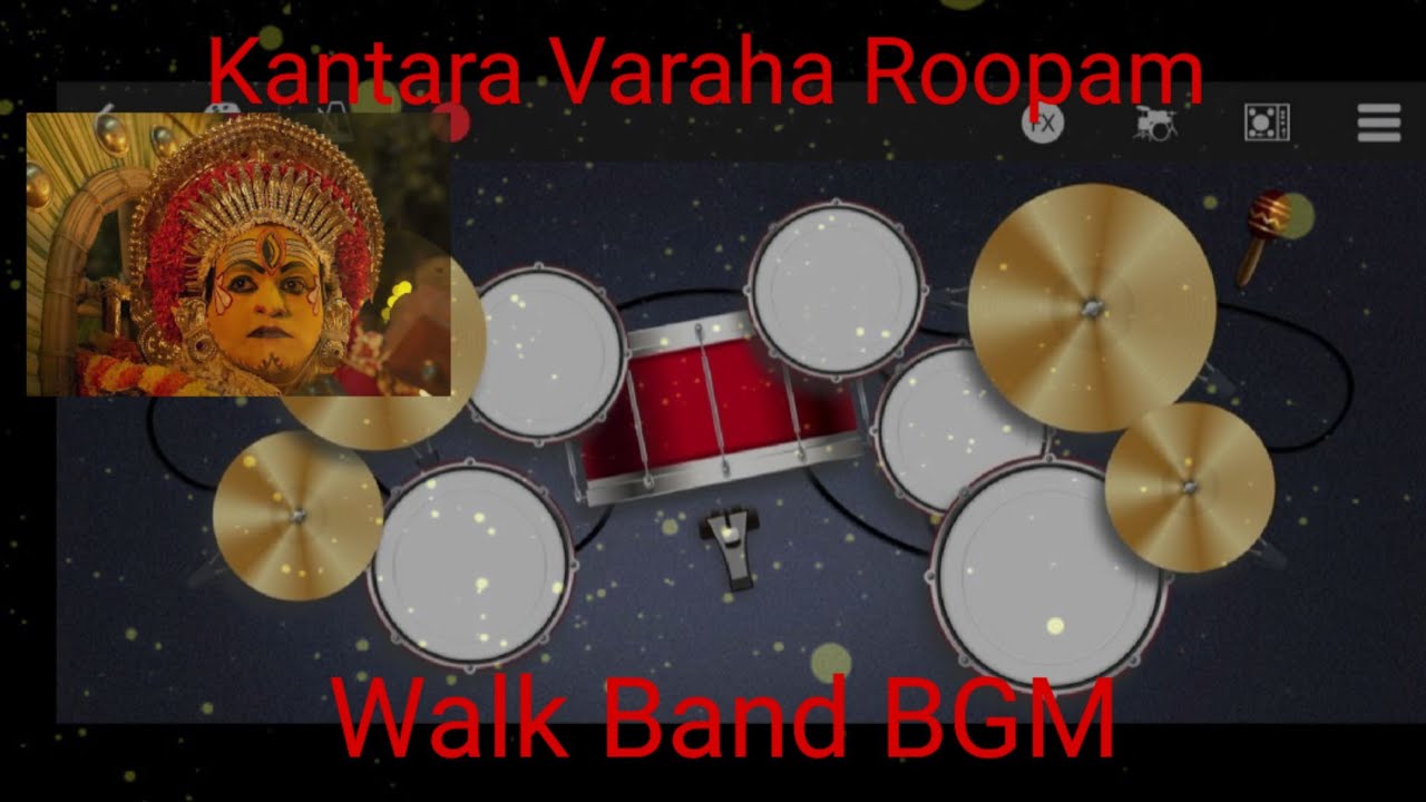 Kantara Song Varaha Roopam | Walk Band Tutorial