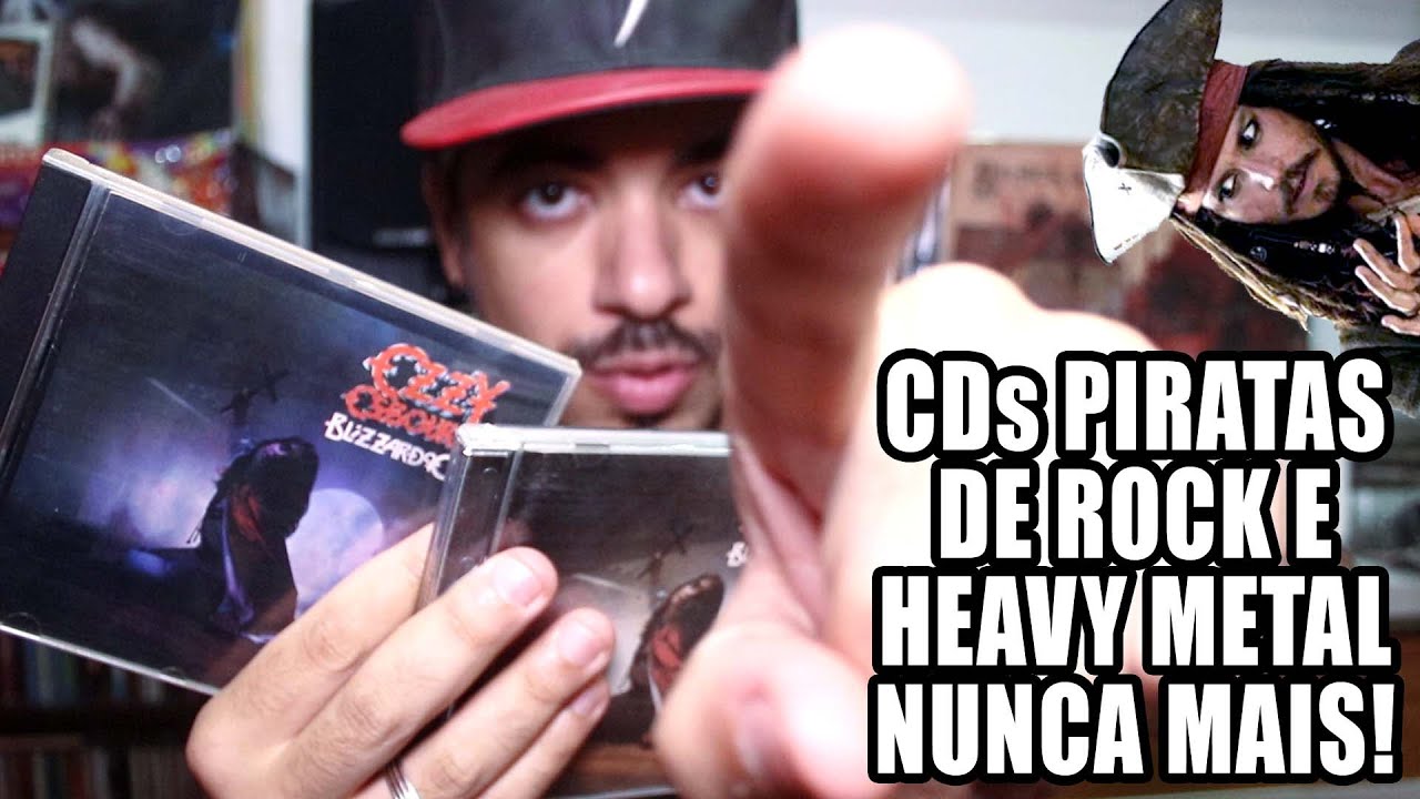 NÃO SEREI MAIS ENGANADO COM CDs PIRATAS DE ROCK / HEAVY METAL! DICAS