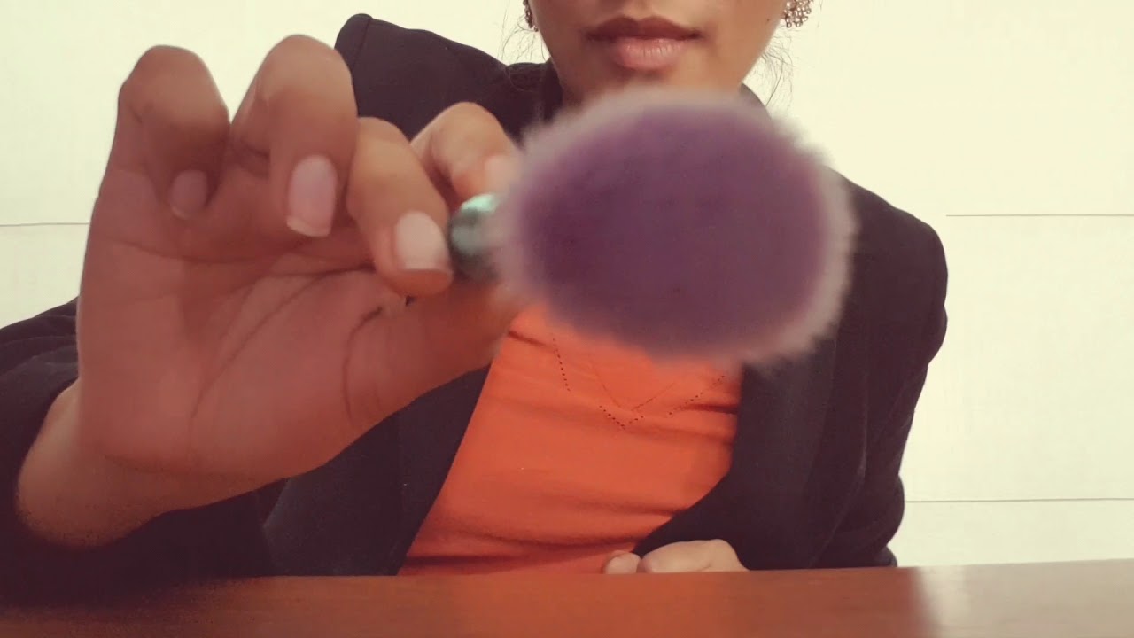 &bull; Only visual ASMR &bull; Hands movement and face brushing &bull;