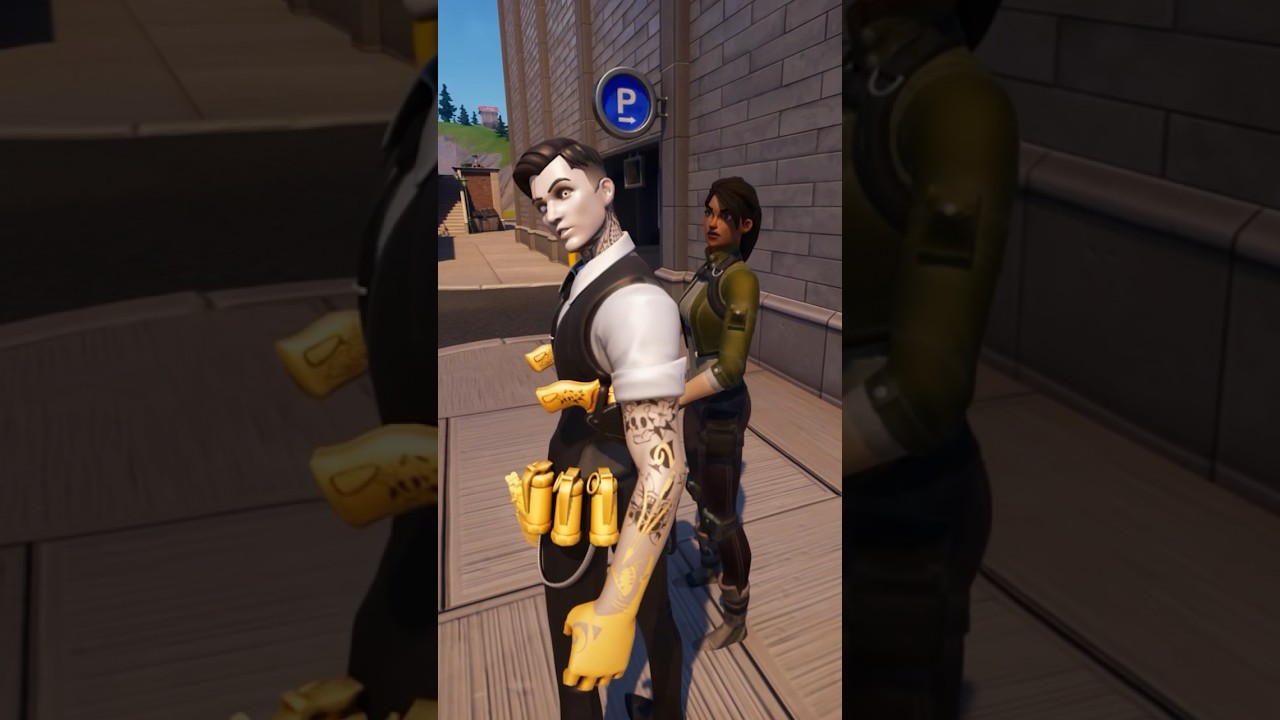 Я создал мем с парнем-оригиналом в Fortnite!