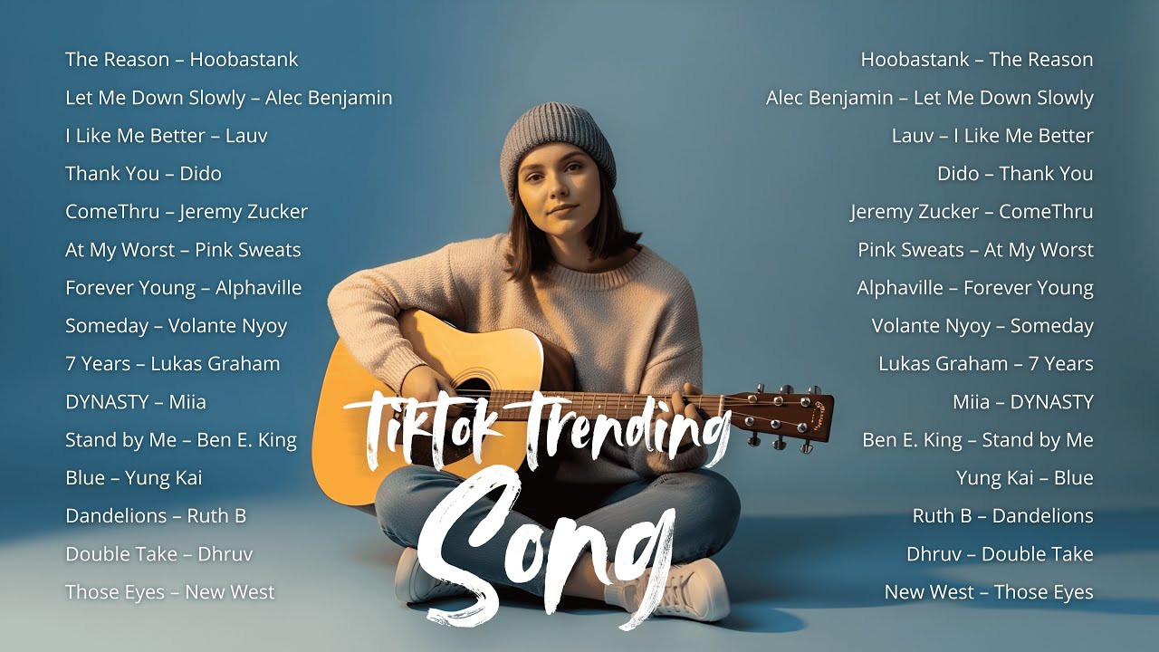 TikTok Trending Songs 2026 🔥🎵 | Chill & Positive Vibes Acoustic Playlist Hits – Blue, Comethru