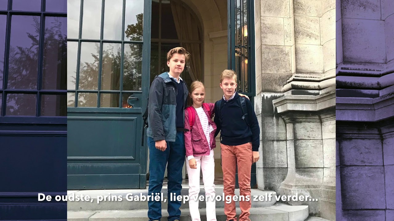 Belgische prinsen en prinsessen terug naar de schoolbanken