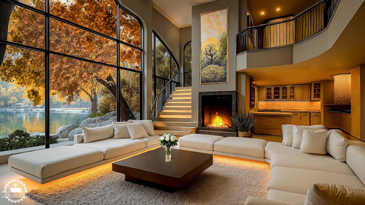 Sweet Jazz Background Music In A Luxurious Living Room - Gentle Jazz Rhythm For A Relaxing New Day