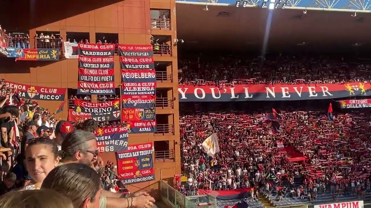 You'll never walk alone dai tifosi del Genoa