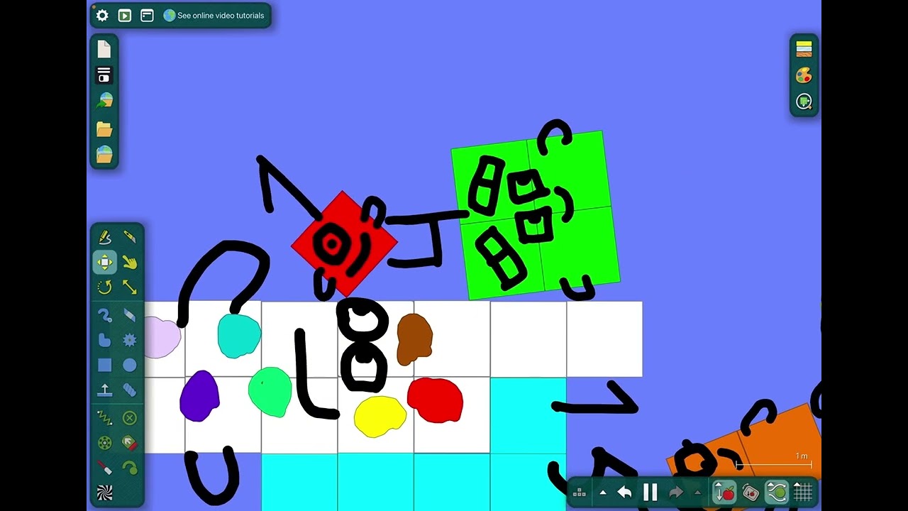 Numberblocks algodoo episode 8 (base II)